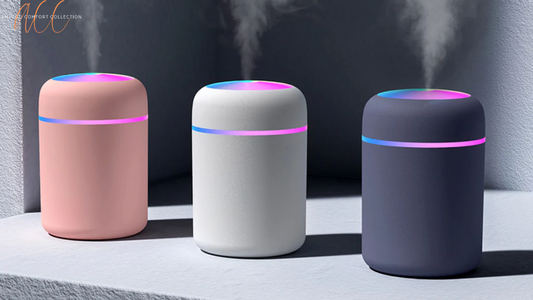 300Ml Mini Air Humidifier Ultrasonic Aroma Essential Oil Diffuser Auto Shut-Off USB Mist Sprayer Home Car Air Humidifier Light
